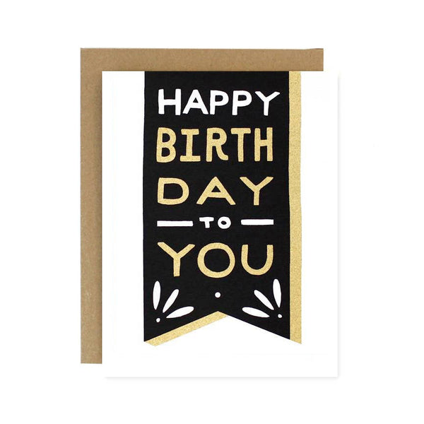 Birthday Banner Card - DIGS