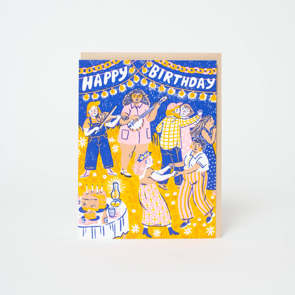 Birthday Barn Dance Card - DIGS