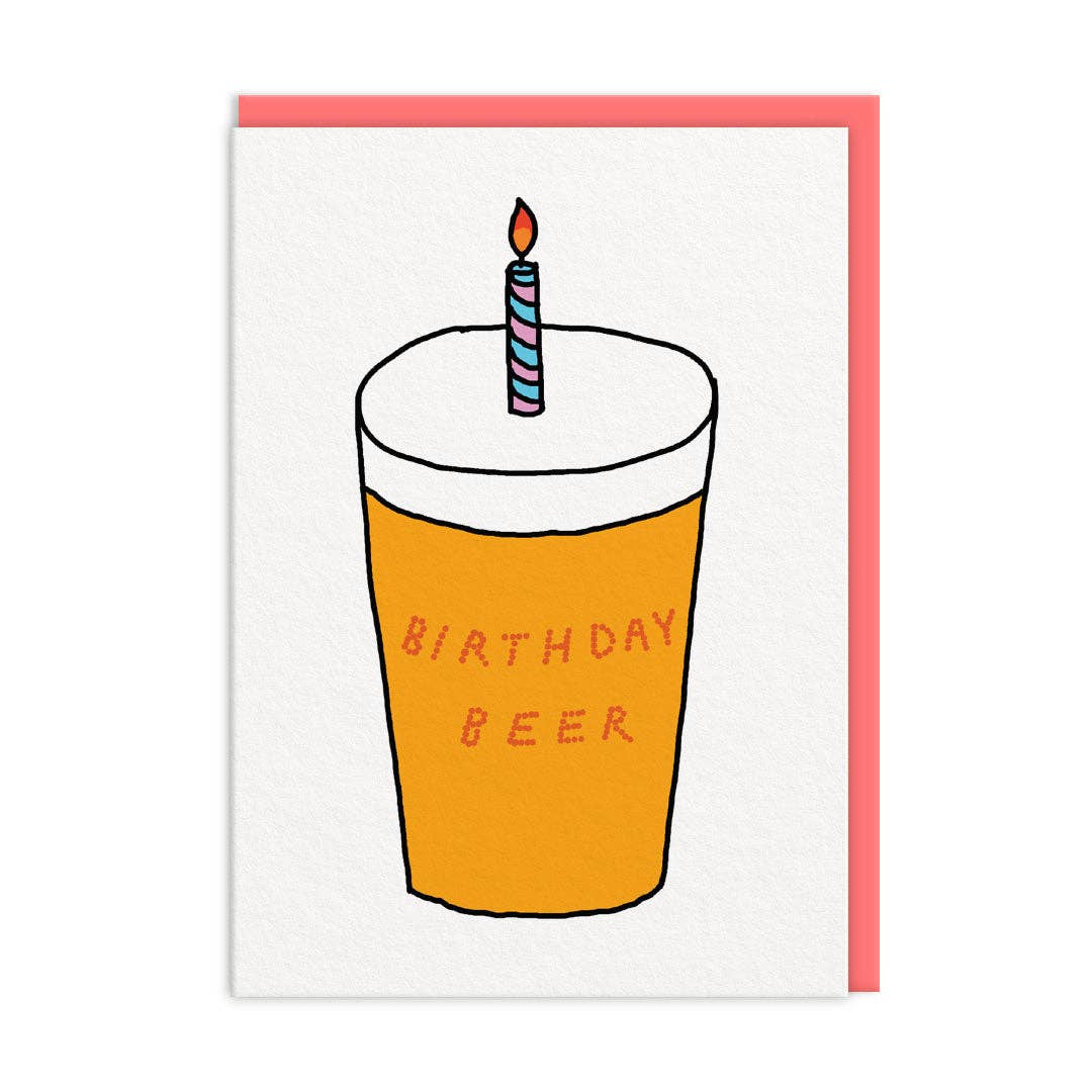Birthday Beer Greeting Card - DIGS
