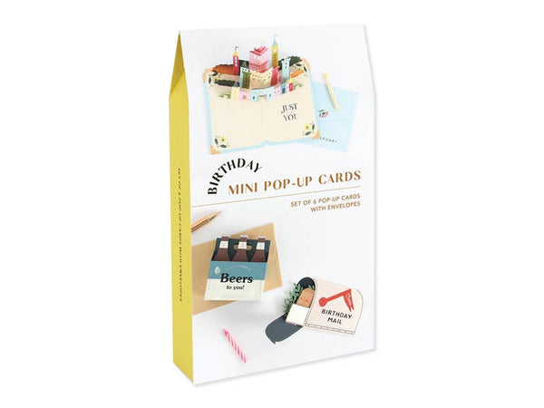 Birthday: Boxed Pop - Up Card Set - DIGS