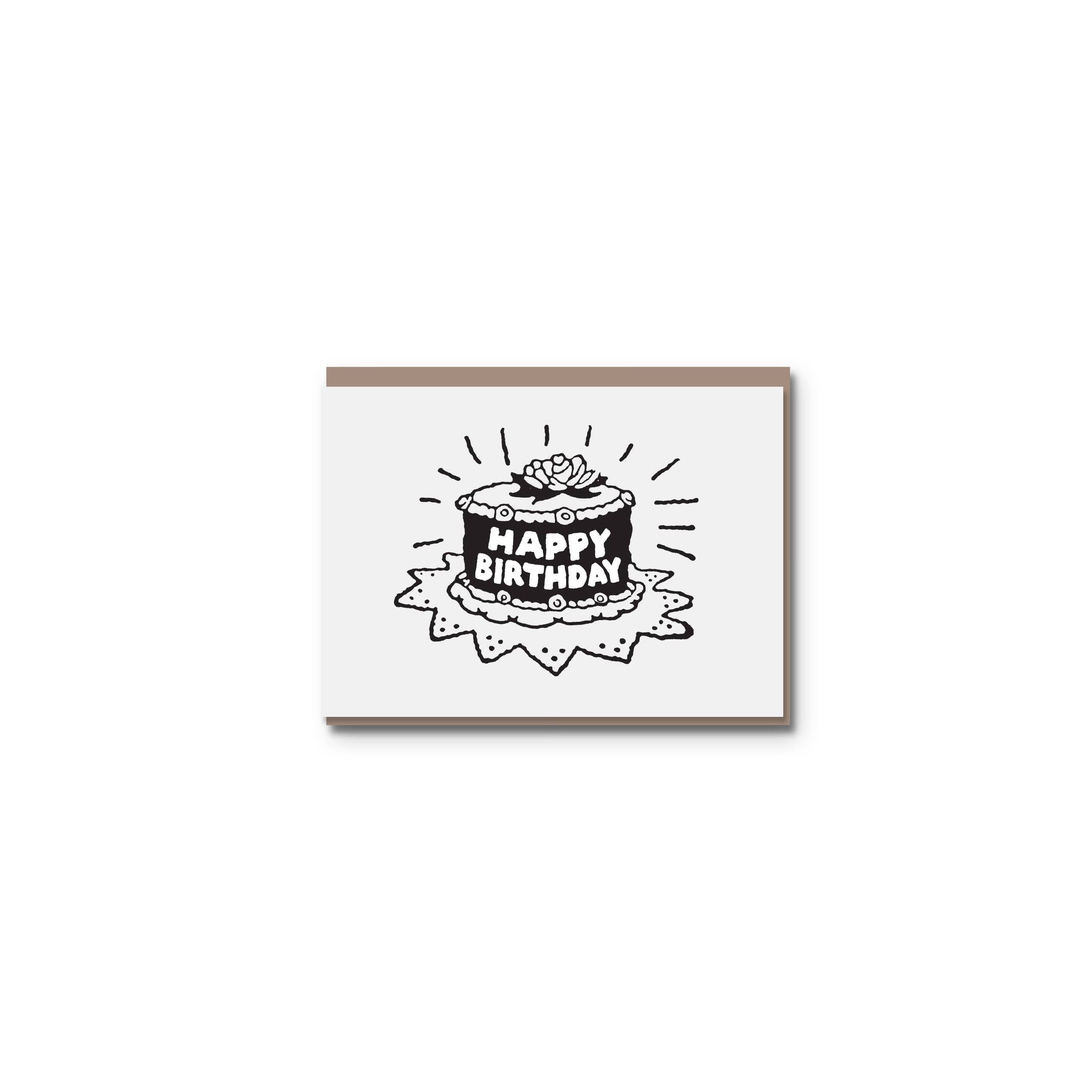 Birthday Cake Mini Card - DIGS