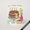 Birthday Cake Wishes Card - DIGS