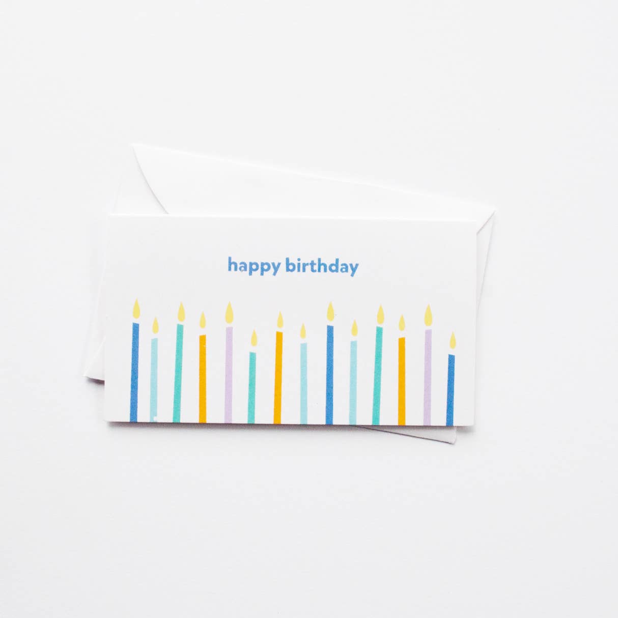 Birthday Candles Mini Card - DIGS