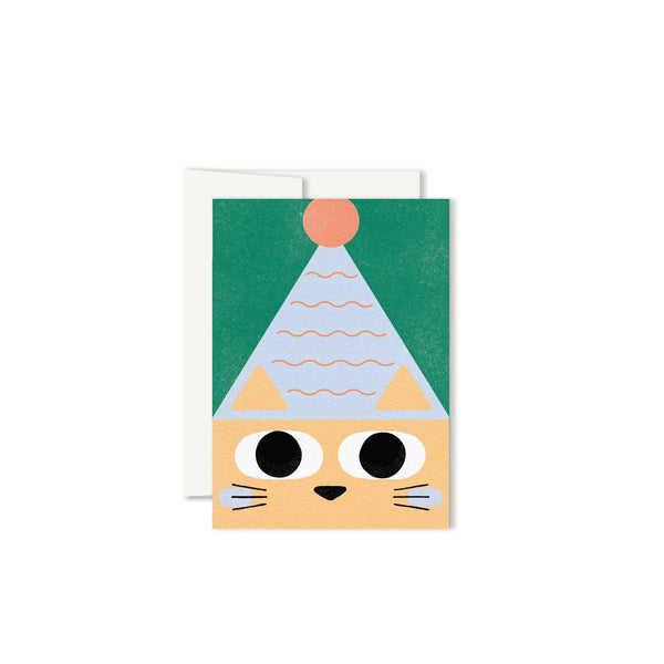 Birthday Cat Mini Card - DIGS