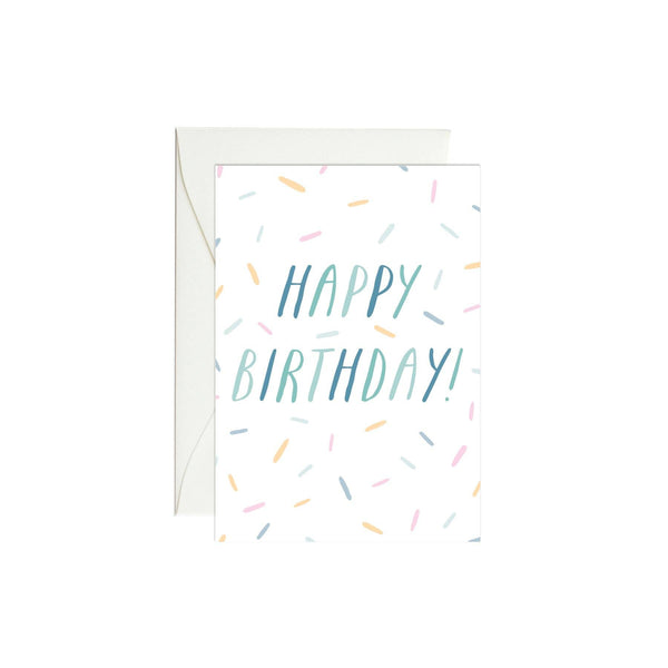 Birthday Confetti Mini Enclosure Card - DIGS