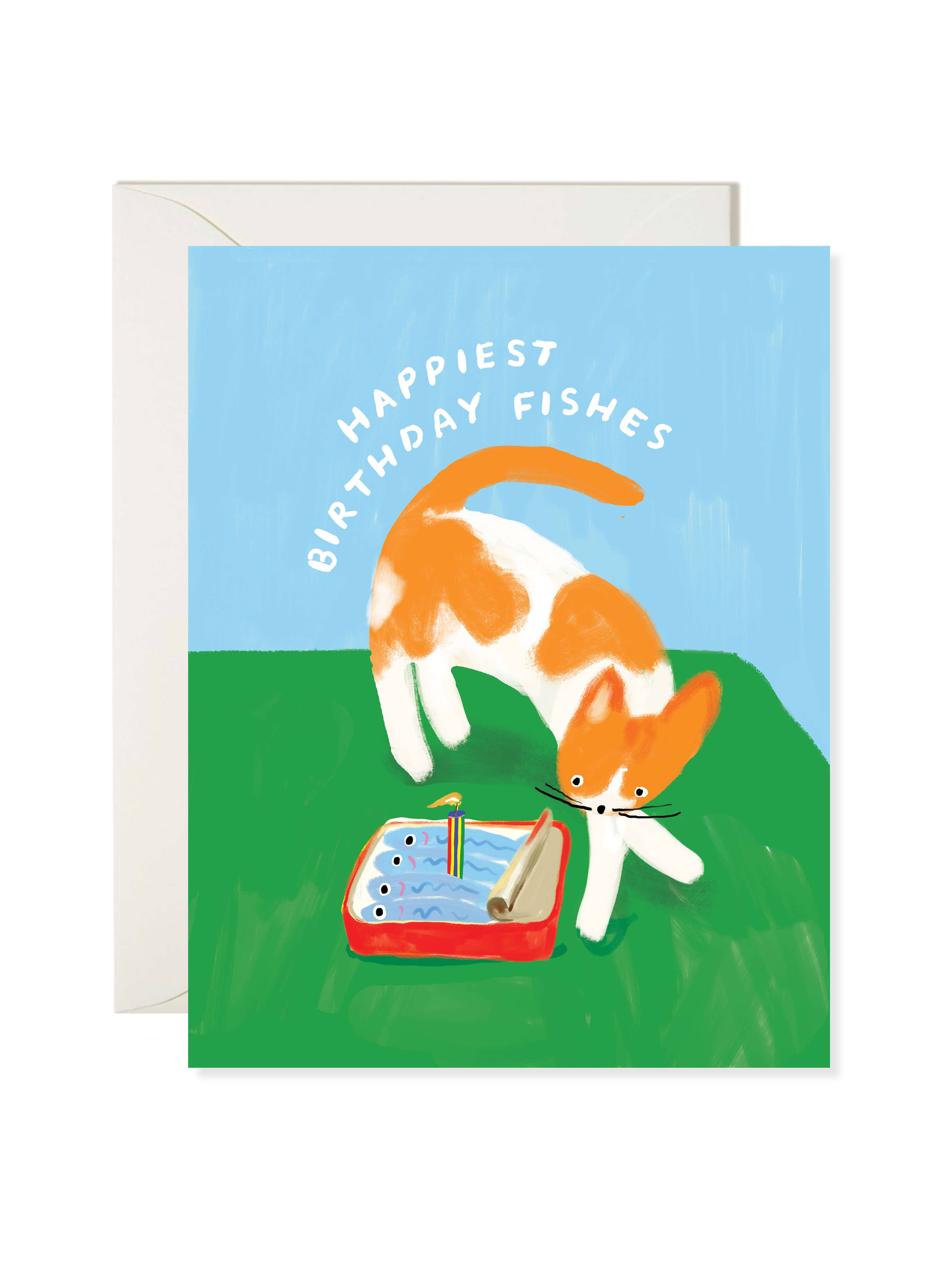 Birthday Fishes Card - DIGS
