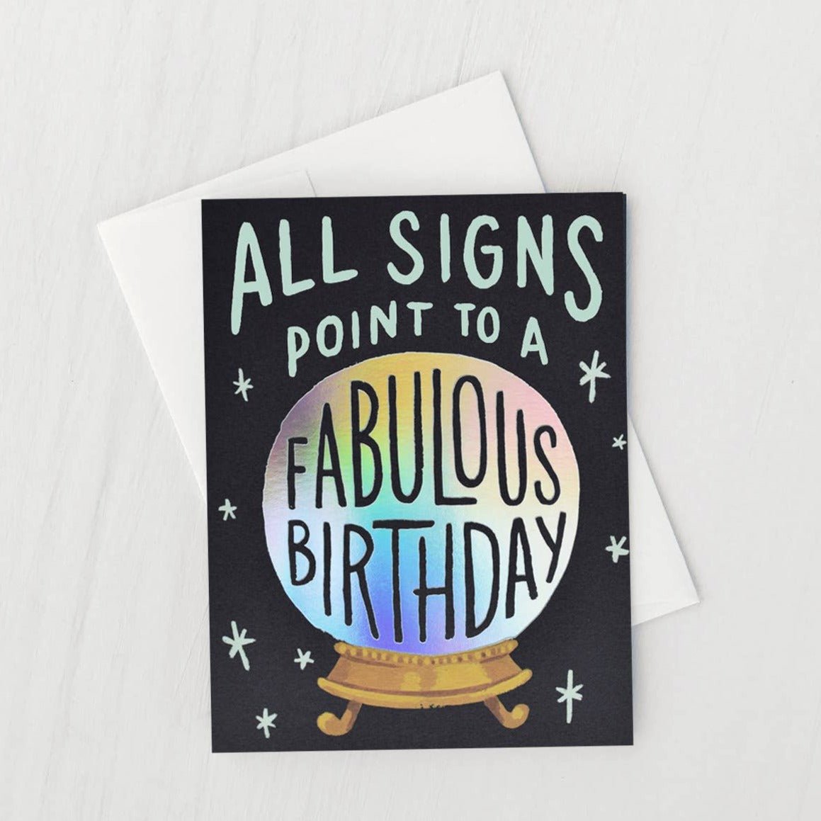 Birthday Fortune Card - DIGS