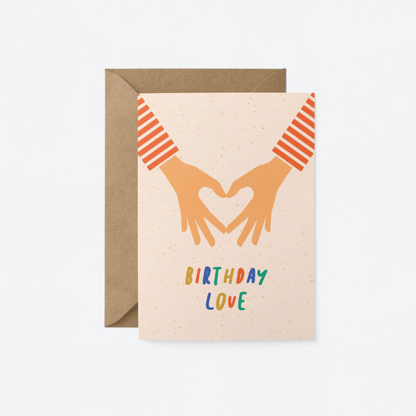 Birthday Love Card - DIGS