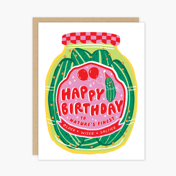 Birthday Pickles Card - DIGS