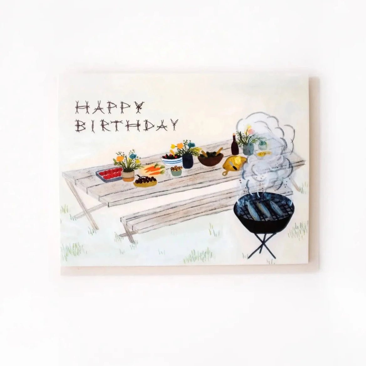 Birthday Picnic Card - DIGS