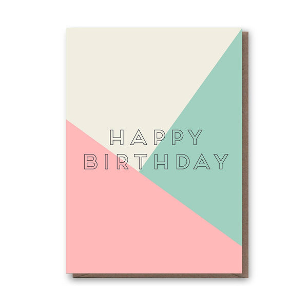 Birthday Pink Card - DIGS