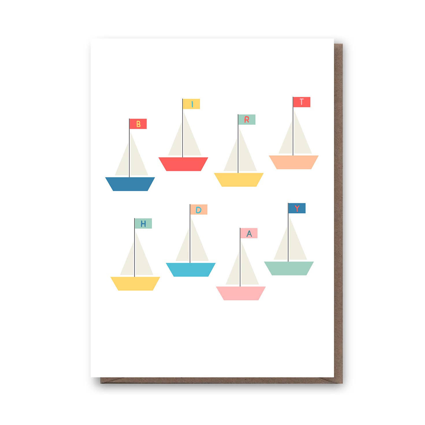 Birthday Ships Card - DIGS