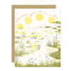 Birthday Sun Meadow Greeting Card - DIGS