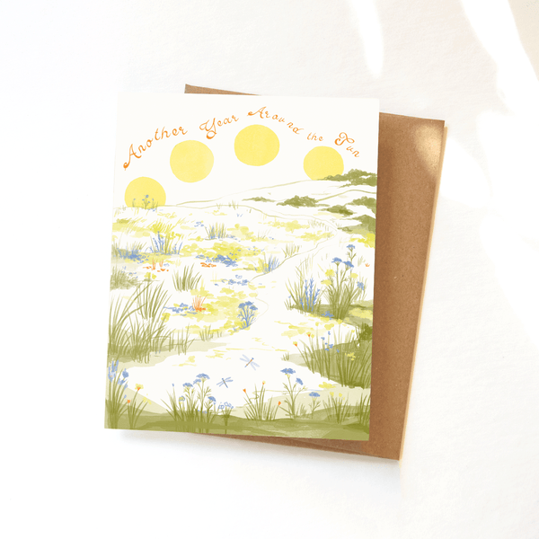 Birthday Sun Meadow Greeting Card - DIGS