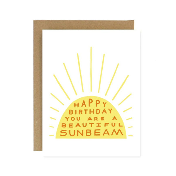 Birthday Sunbeam Card - DIGS