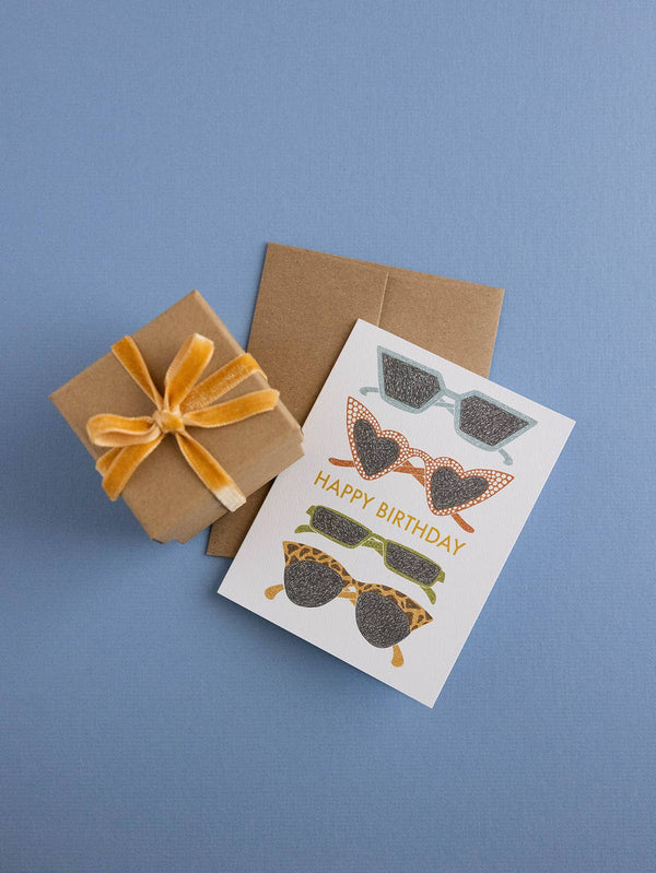 Birthday Sunglasses Card - DIGS