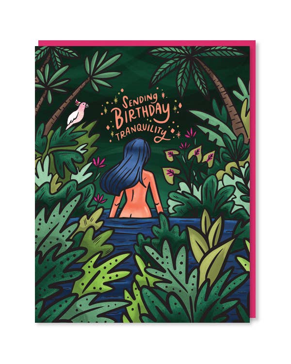 Birthday Tranquility Card - DIGS