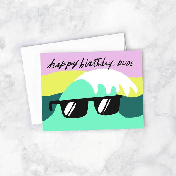 Birthday Wave Card - DIGS