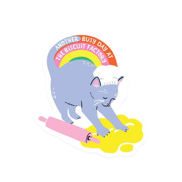 Biscuit Factory Kitty Sticker - DIGS