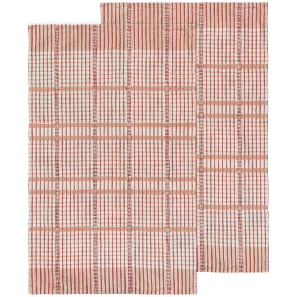 Bisque Finley Check Dishtowels - DIGS