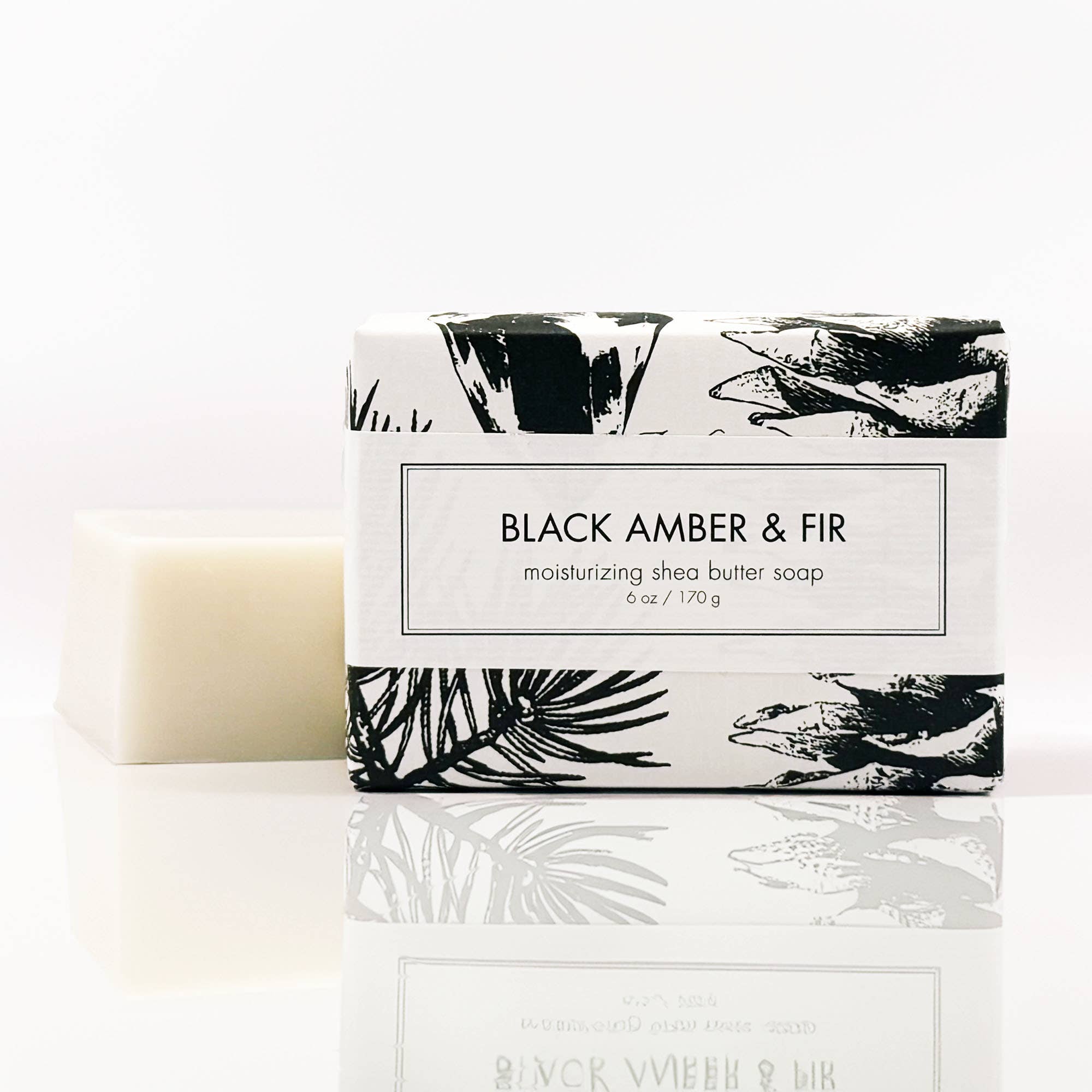 Black Amber Fir Shea Butter Bar Soap - DIGS