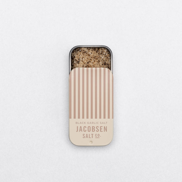 Black Garlic Infused Sea Salt Slide Tin - DIGS