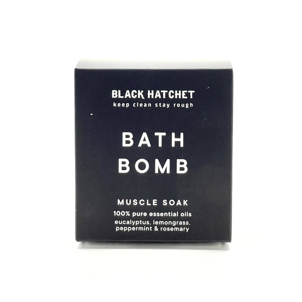 Black Hatchet Bath Bomb Muscle Soak - DIGS