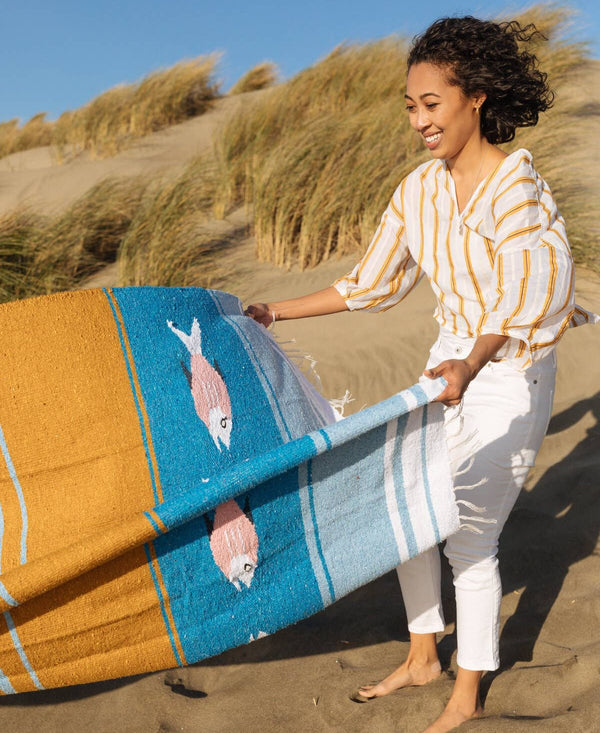 Blanket Roll - Pez Azul - DIGS