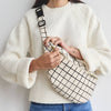 Block Print Grid Sling Bag - DIGS