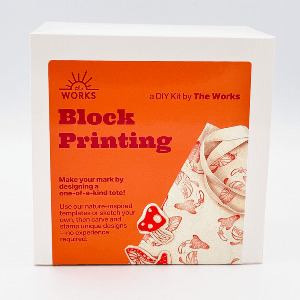 Block Printing DIY Tote Bag Kit - DIGS