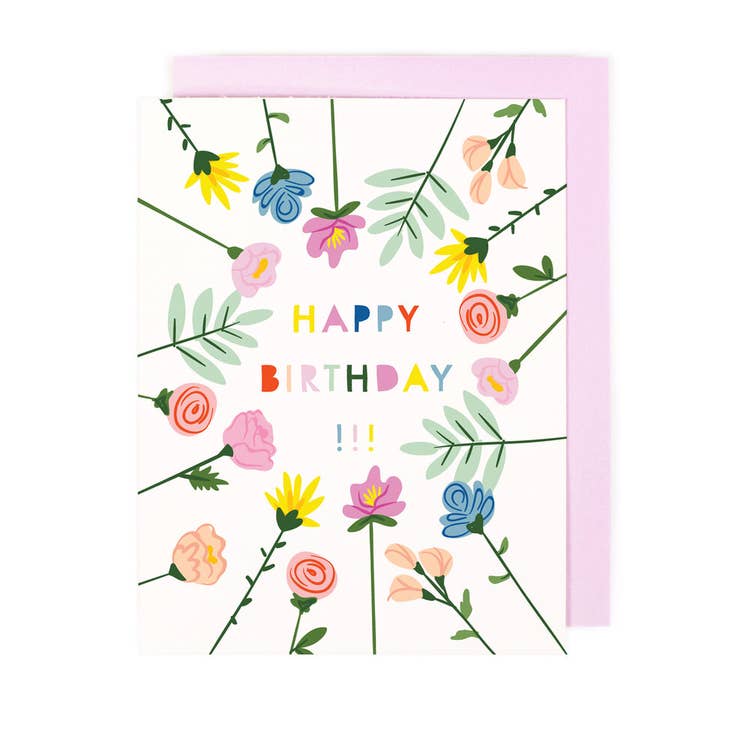 Blooming Birthday Card - DIGS