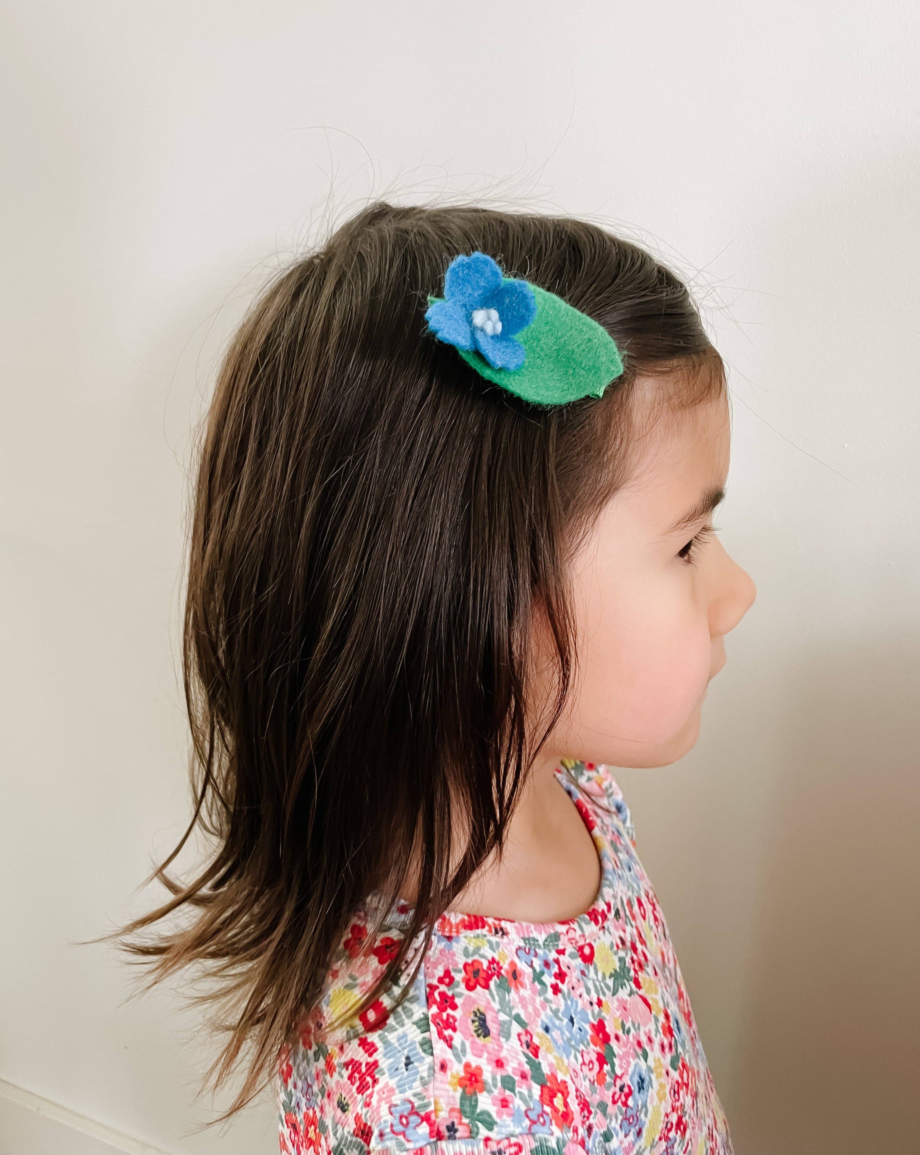 Blue Larkspur Hair Clip - DIGS