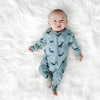Blue Whale Zip Romper - DIGS