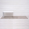 Boardwalk Stripe Shag Floor Mats - DIGS