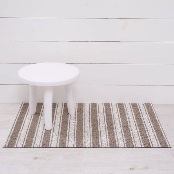 Boardwalk Stripe Shag Floor Mats - DIGS