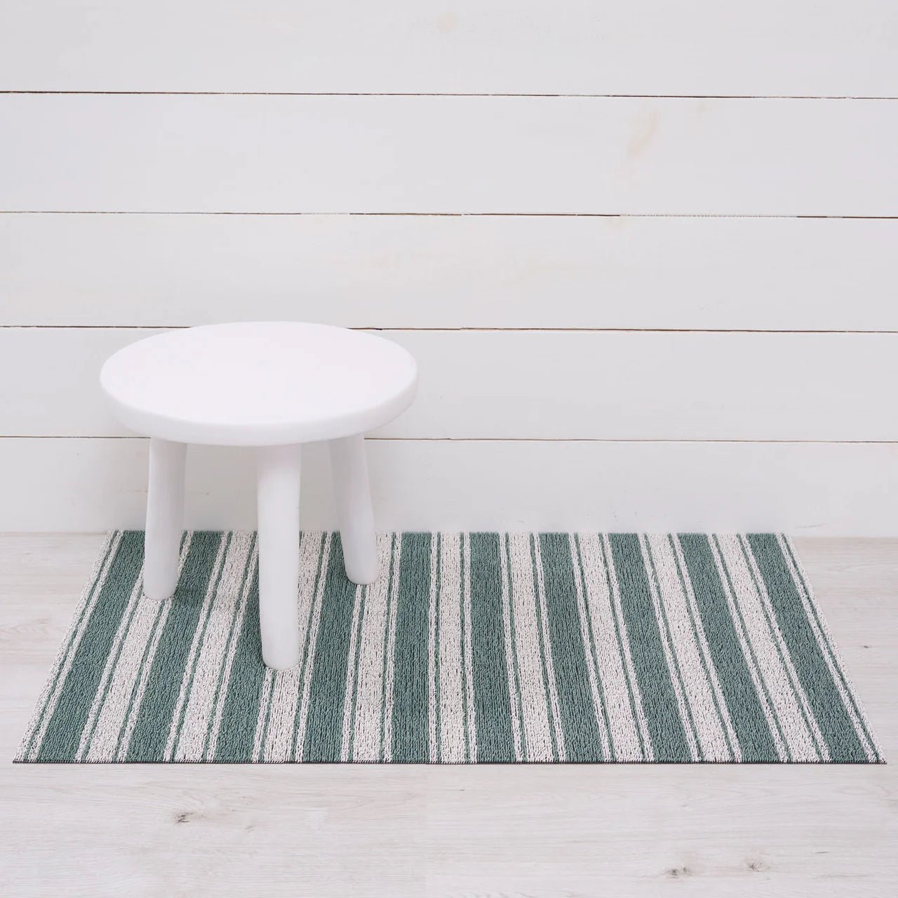 Boardwalk Stripe Shag Floor Mats - DIGS