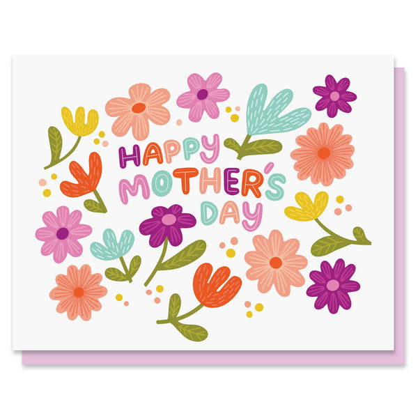 Bold Florals Mother’s Day Card - DIGS