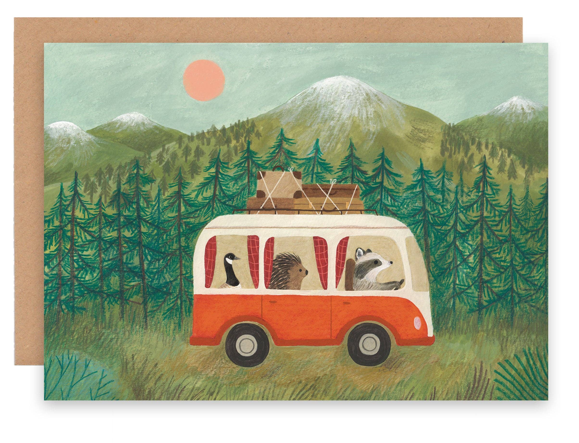 Bon Voyage/Camping Card - DIGS