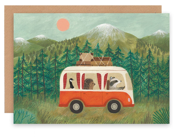 Bon Voyage/Camping Card - DIGS