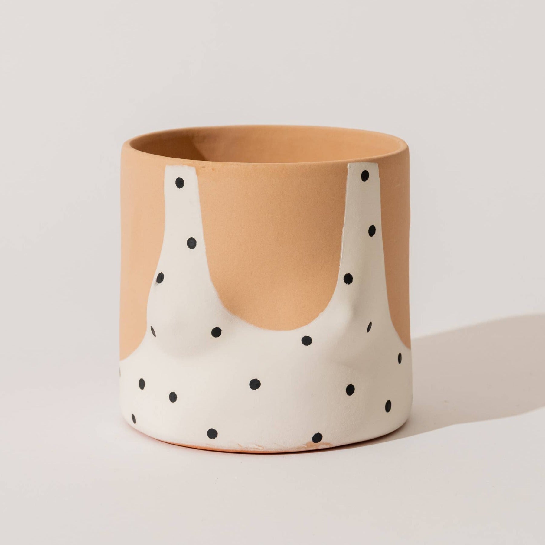 Boobs Planter: Light Polka - Dots - DIGS