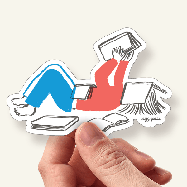 Book Lover/Reader Sticker - DIGS