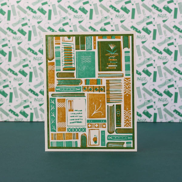 Book Lovers Letterpress Cards Set - DIGS