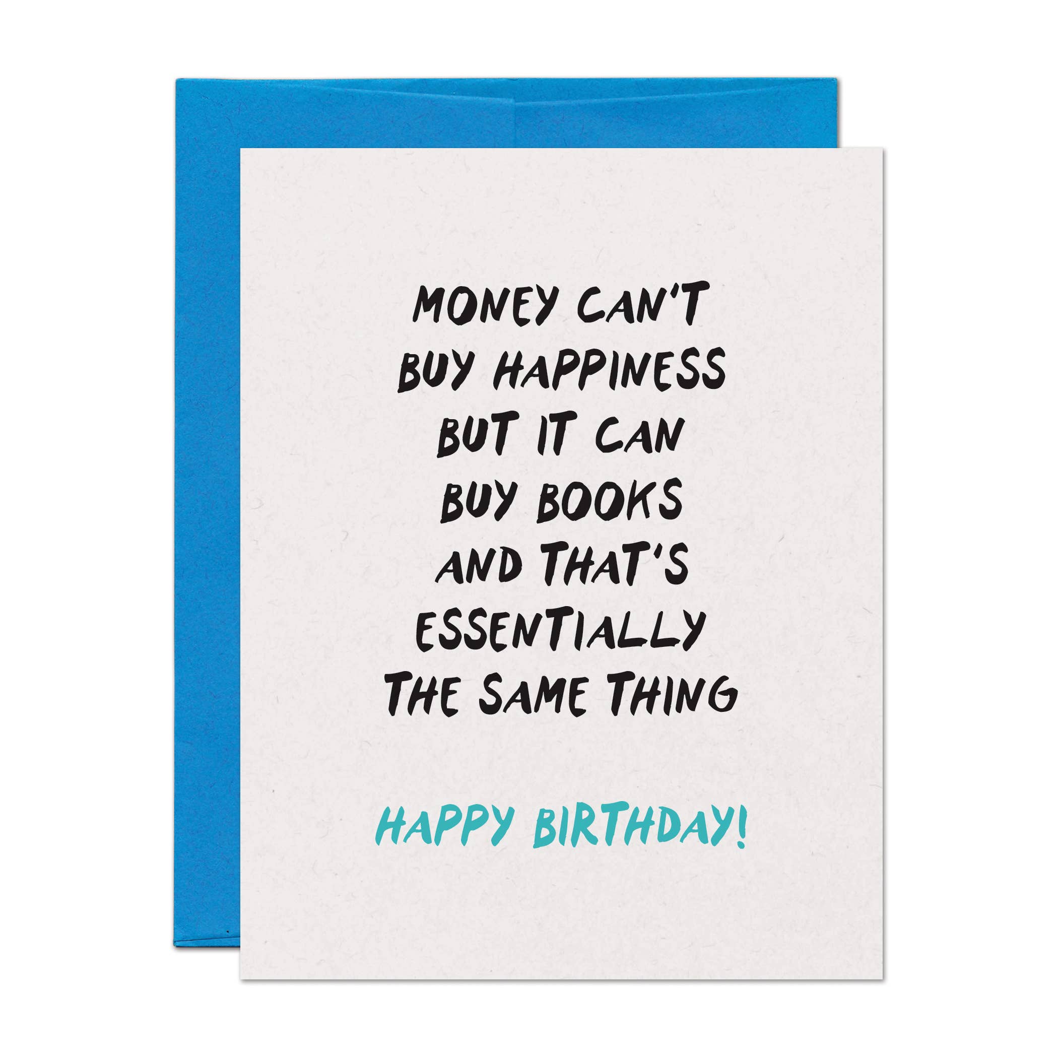 Book Money Birthday Card - DIGS
