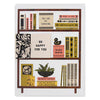 Book Shelves Baby Card - DIGS