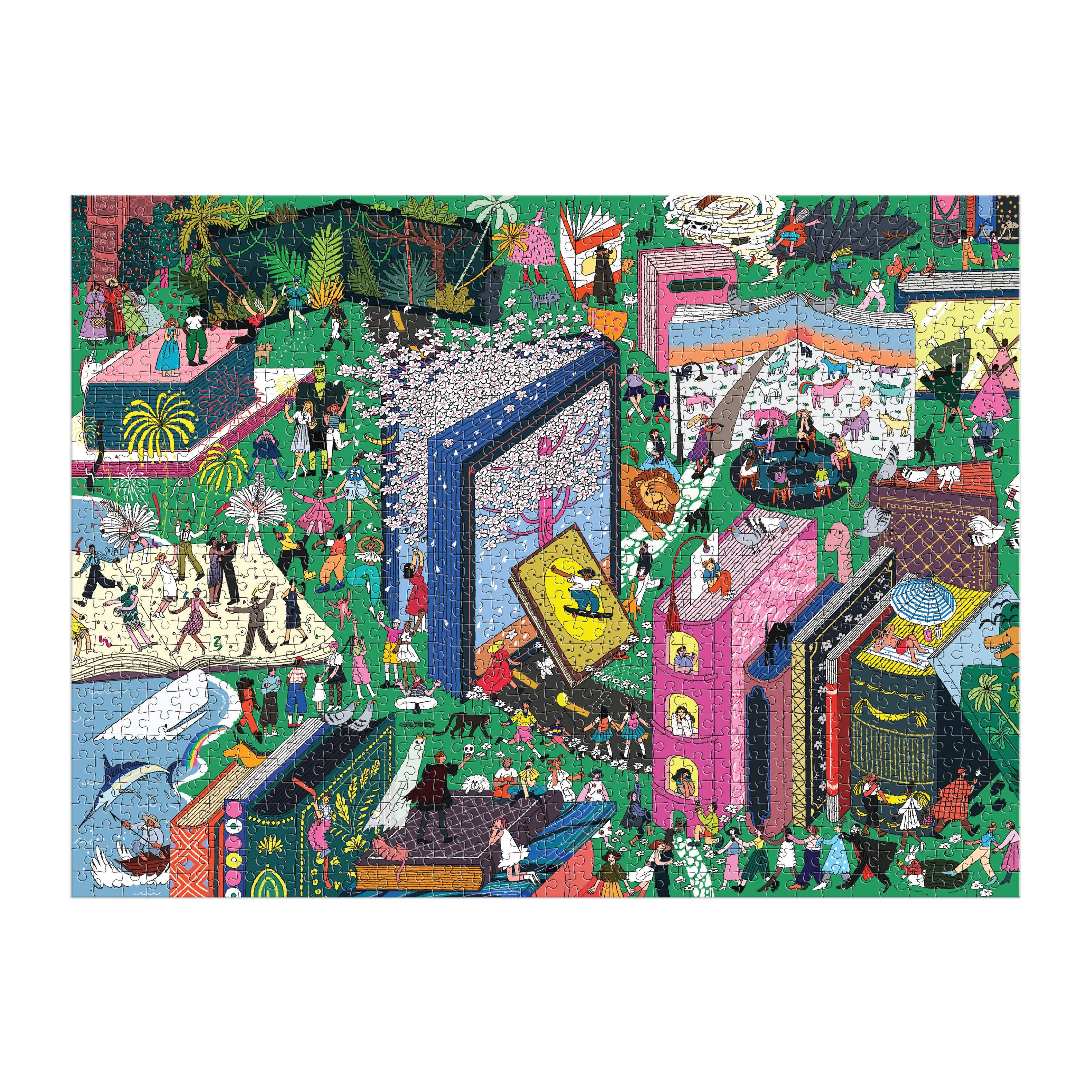 Book World 1000 Piece Puzzle - DIGS