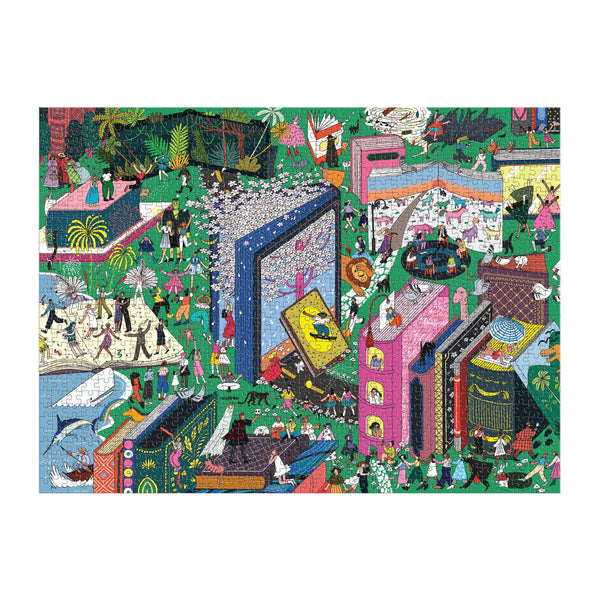 Book World 1000 Piece Puzzle - DIGS