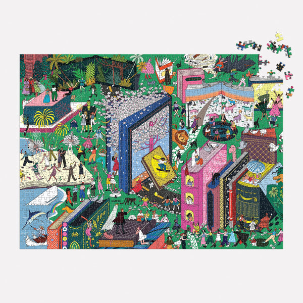 Book World 1000 Piece Puzzle - DIGS