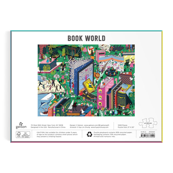 Book World 1000 Piece Puzzle - DIGS