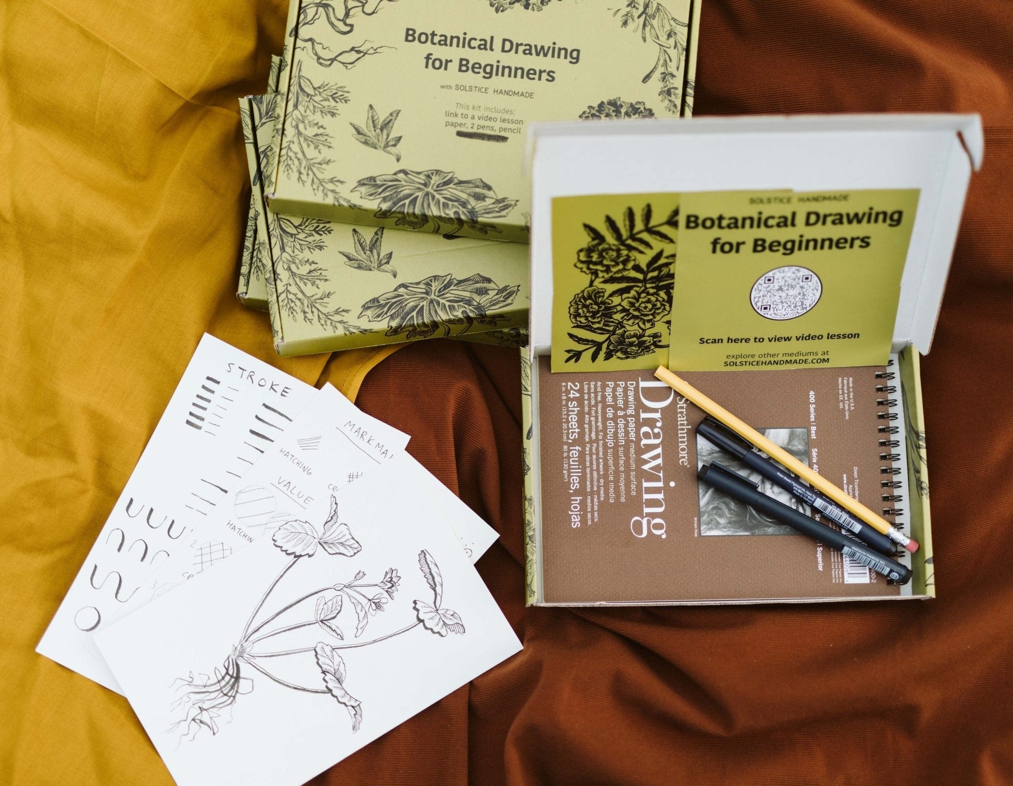 Botanical Drawing Art Kit - DIGS