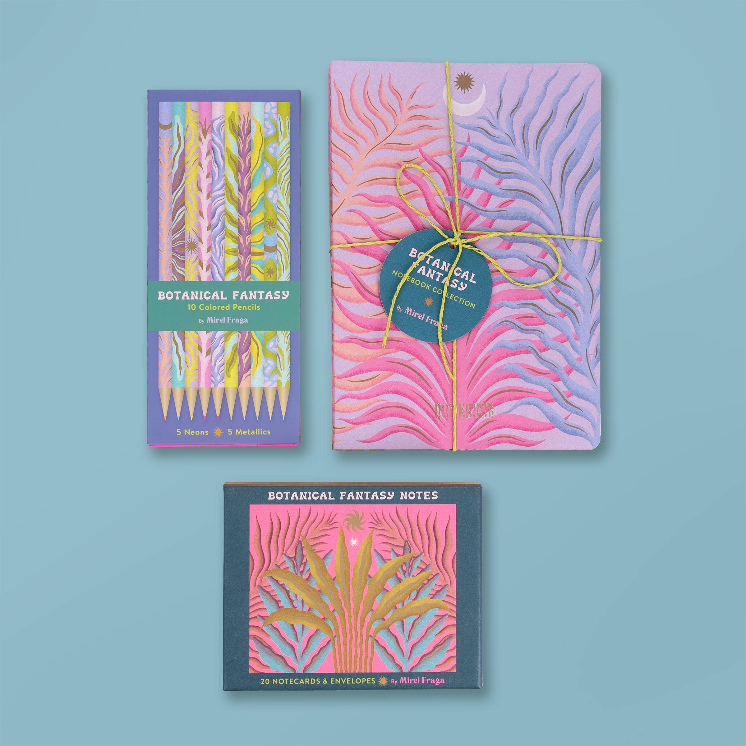 Botanical Fantasy: 10 Colored Pencils - DIGS